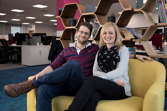 Twinkl Founders Jon & Susie Seaton